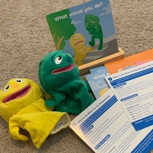 Lakeshore social emotional learning puppet set